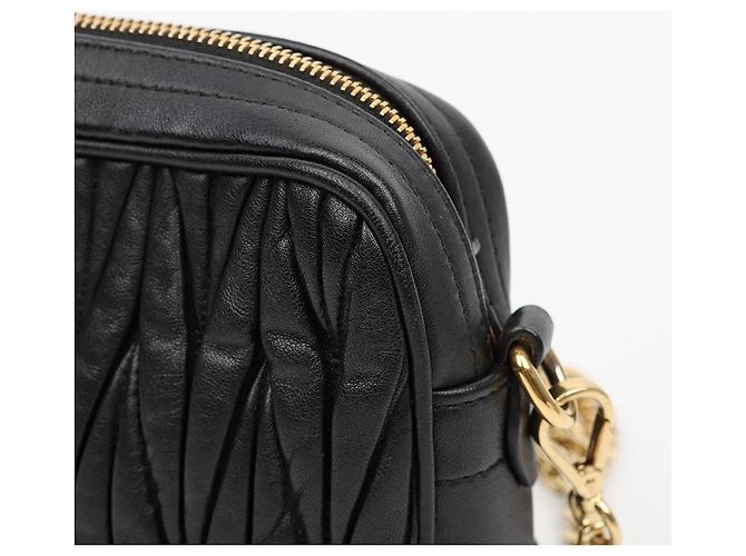 Miu Miu Borsa Camera in pelle Nappa matelassé da donna - vista 4