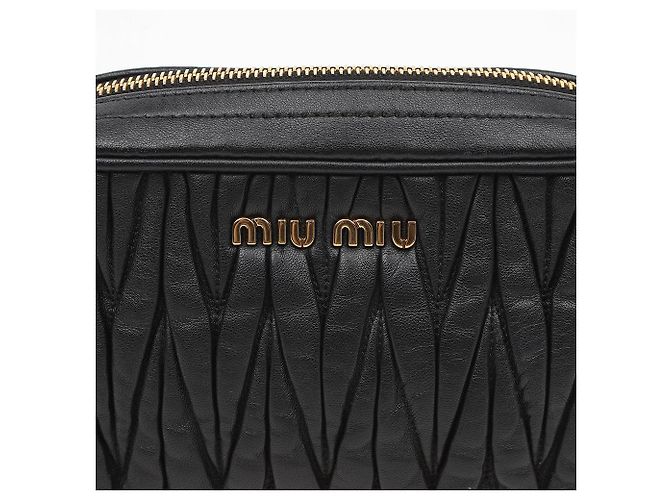 Miu Miu Borsa Camera in pelle Nappa matelassé da donna - vista 5