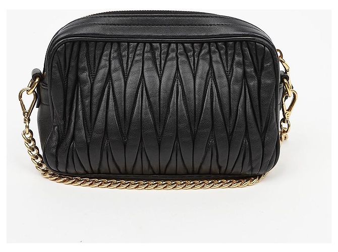 Miu Miu Borsa Camera in pelle Nappa matelassé da donna - vista 6
