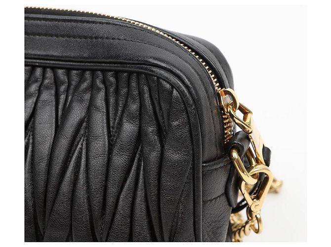 Miu Miu Borsa Camera in pelle Nappa matelassé da donna - vista 8