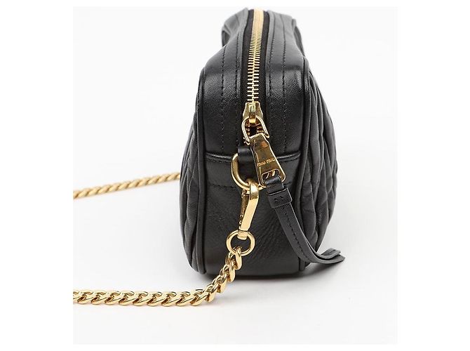 Miu Miu Borsa Camera in pelle Nappa matelassé da donna - vista 9