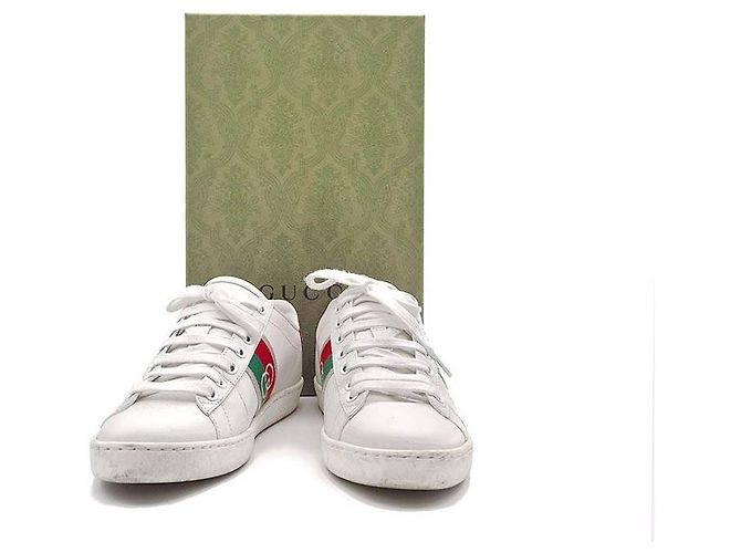 Gucci Zapatillas Interlocking Ace - vista 7