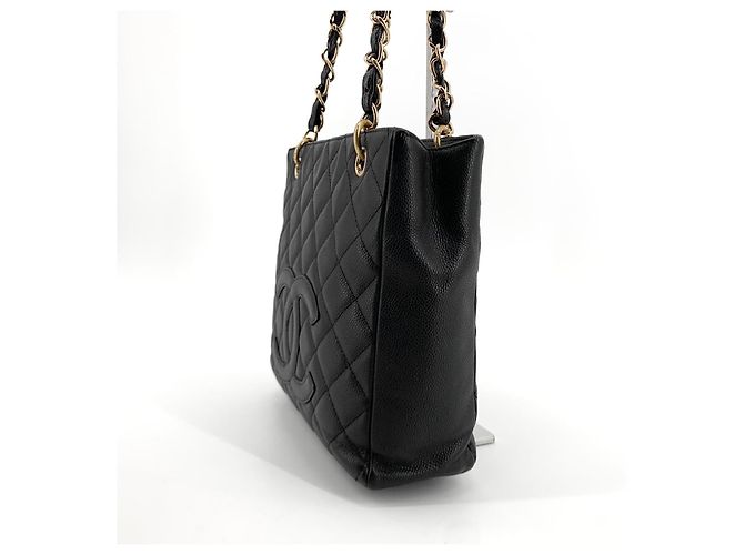 Chanel Borsa a tracolla Caviar Petit Shopping - vista 12