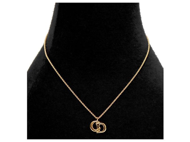 Collar Dior dorado - vista 5