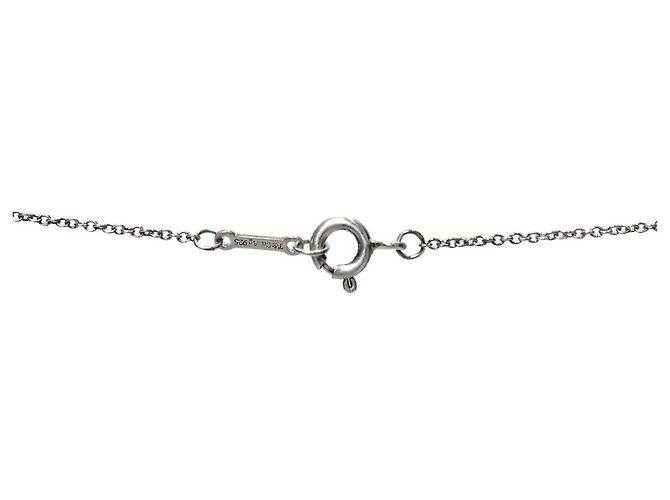 Tiffany & Co Double Loving Heart Silver Halskette - Ansicht 4