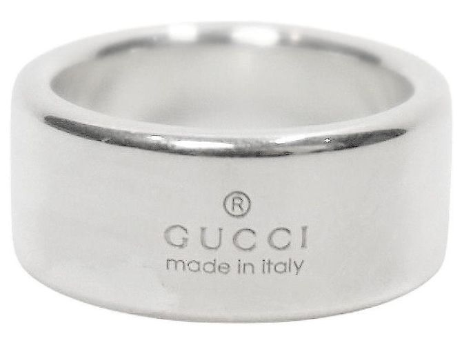 Gucci Ineinandergreifender Silberring Größe - Ansicht 3
