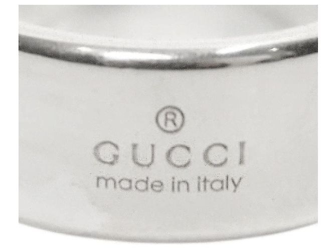 Gucci Ineinandergreifender Silberring Größe - Ansicht 7