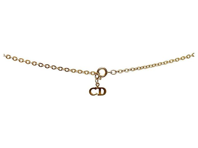 Dior Round Oblique Gold Halskette - Ansicht 4