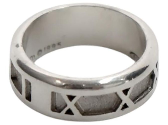 Tiffany & Co Atlas Silver Ring Größe - Ansicht 2