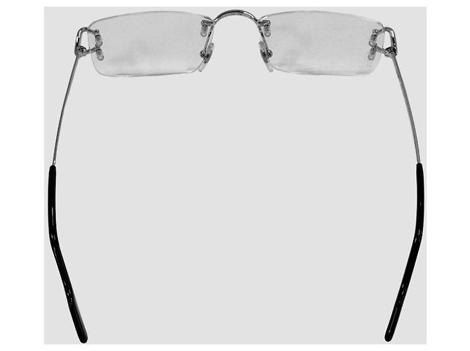 Cartier Gafas Deco Rimless Silver - vista 18