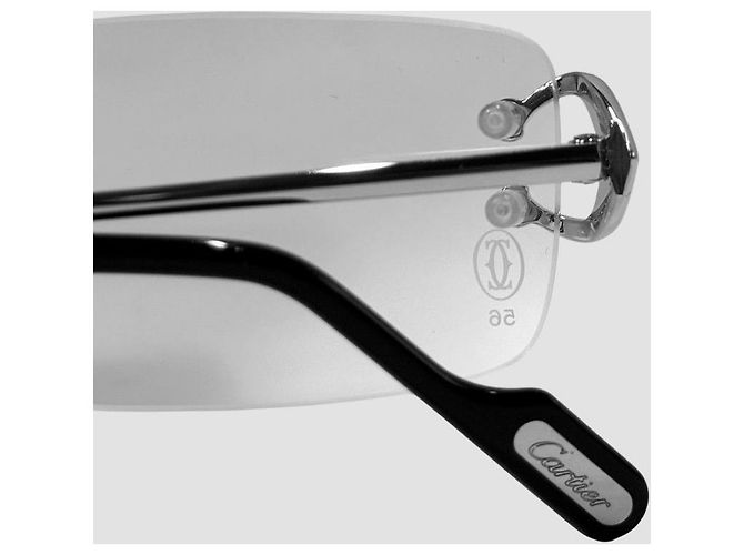 Cartier Gafas Deco Rimless Silver - vista 20