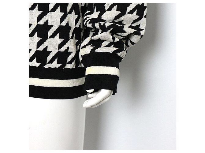 Balmain Strickpullover mit Hahnentritt-Karo für Herren - Ansicht 3