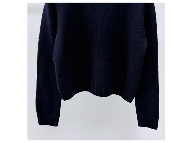 Dior Kaschmir-Strick mit Logo Dark Navy - Ansicht 5