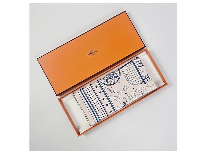 Foulard di seta Hermès Twilly Rosa - vista 12