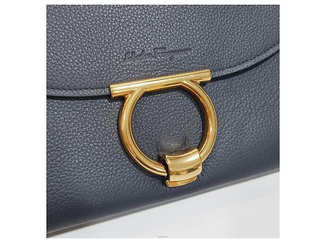 Salvatore Ferragamo Clutch Gancini Margo - vista 2