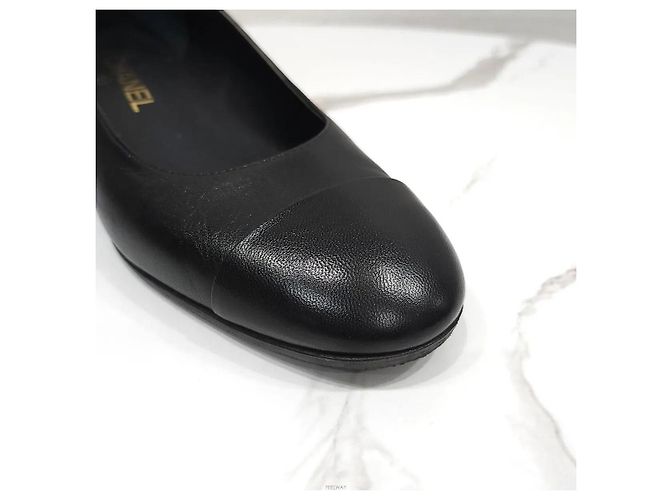 Chanel Décolleté mid-heel in pelle Pearl - Ansicht 5