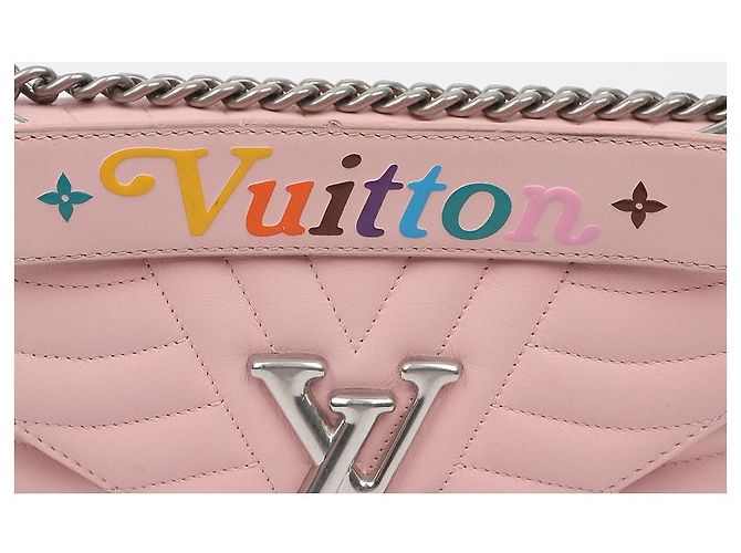 Louis Vuitton Borsa a tracolla New Wave Flap Chain PM Rosa - vista 3