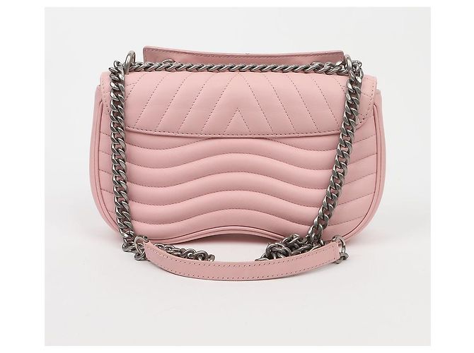 Louis Vuitton Borsa a tracolla New Wave Flap Chain PM Rosa - vista 5