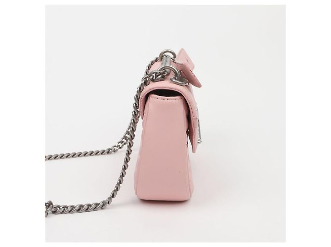 Louis Vuitton Borsa a tracolla New Wave Flap Chain PM Rosa - vista 6