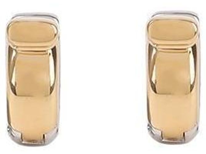 Orecchini Salvatore Ferragamo Gancini Oro Argento - vista 6