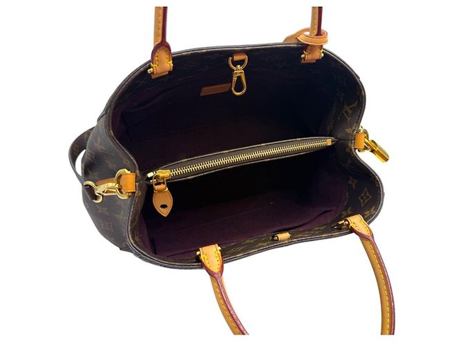 Louis Vuitton Borsa Tote Monogram Montaigne MM - vista 7