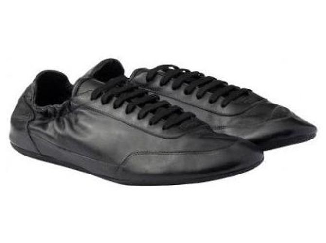 Sneakers Prada in pelle nera - vista 5
