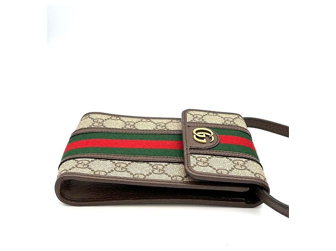 Gucci Mini Borsa a Tracolla in Tela GG Supreme - vista 12