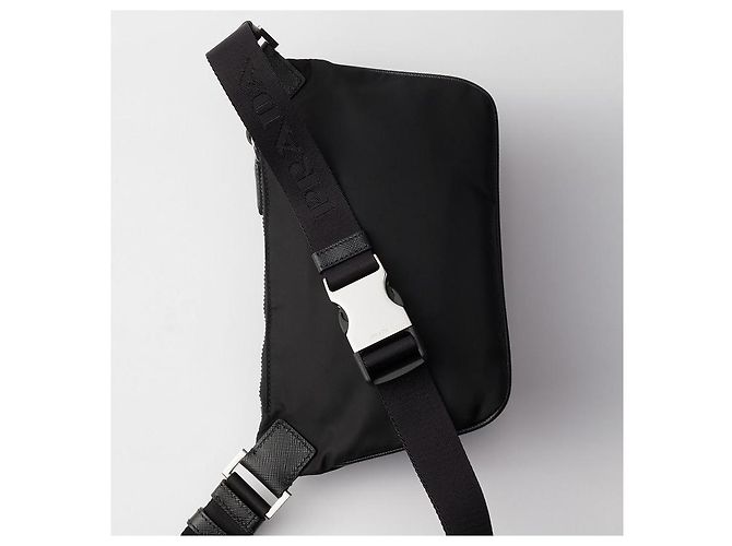 Prada Borsa a tracolla in pelle Saffiano - vista 4