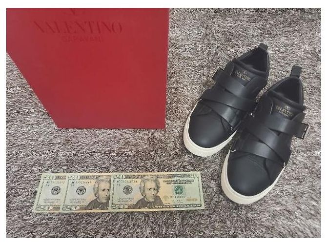 Valentino Baskets Rockstud Velcro - vue 2