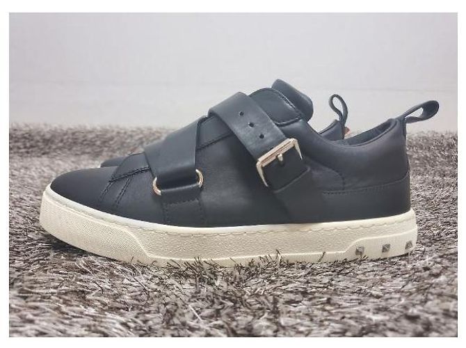Valentino Baskets Rockstud Velcro - vue 5
