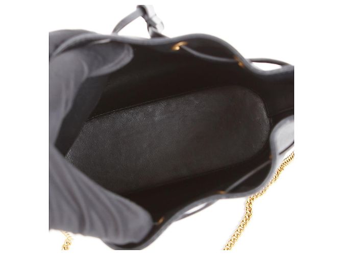 Valentino Borsa a secchiello a spalla con catena logo - vista 11