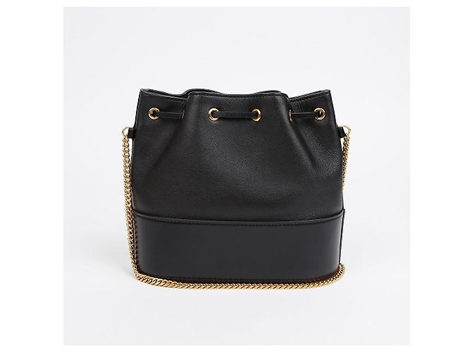 Valentino Borsa a secchiello a spalla con catena logo - vista 4