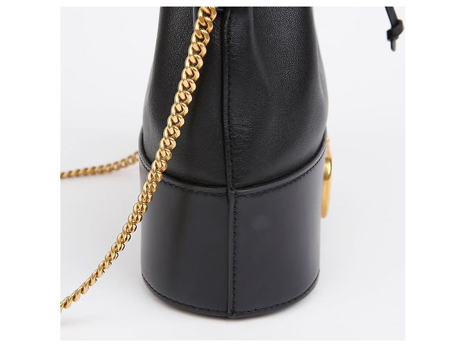 Valentino Borsa a secchiello a spalla con catena logo - vista 6