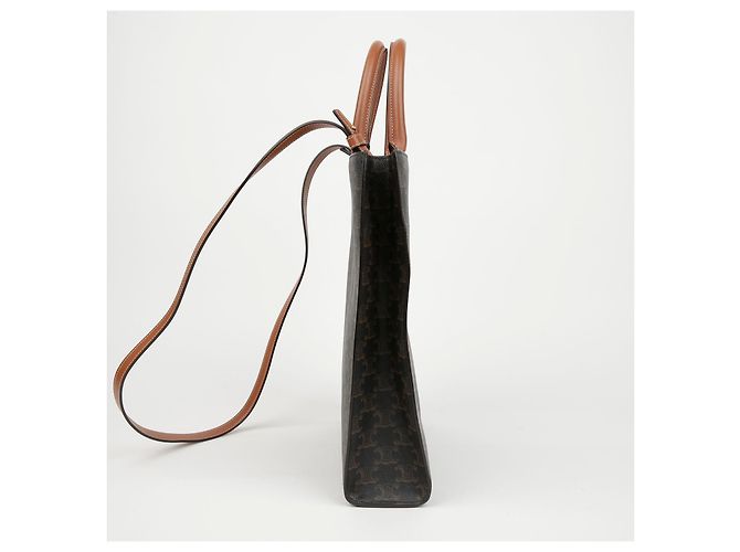 Cabas Céline Borsa Tote Verticale Small Tan - vista 4