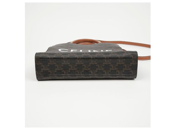 Cabas Céline Borsa Tote Verticale Small Tan - vista 7