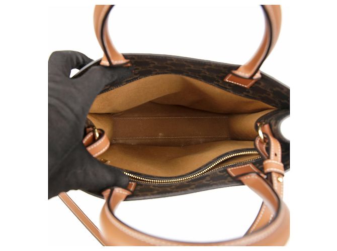 Cabas Céline Borsa Tote Verticale Small Tan - vista 9