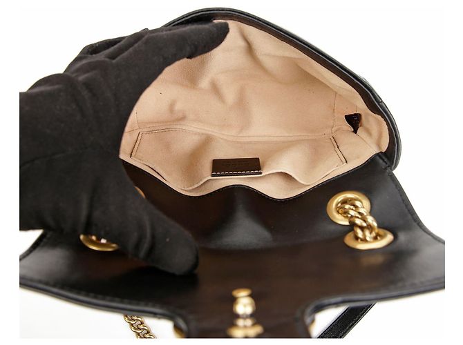 Gucci Borsa a tracolla mini GG Marmont - vista 14