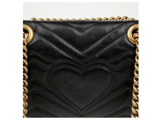 Gucci Borsa a tracolla mini GG Marmont - vista 6