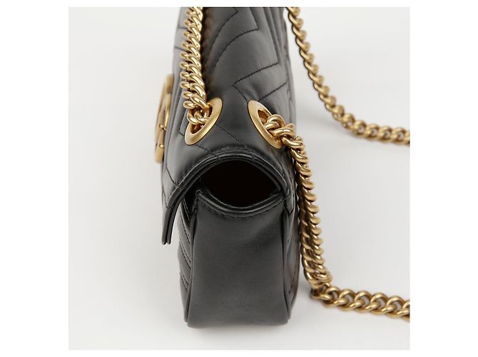 Gucci Borsa a tracolla mini GG Marmont - vista 9
