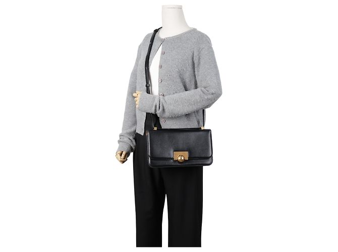 Bottega Veneta Borsa a tracolla classica in pelle Nero - vista 21