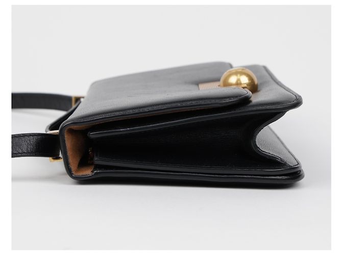 Bottega Veneta Borsa a tracolla classica in pelle Nero - vista 3