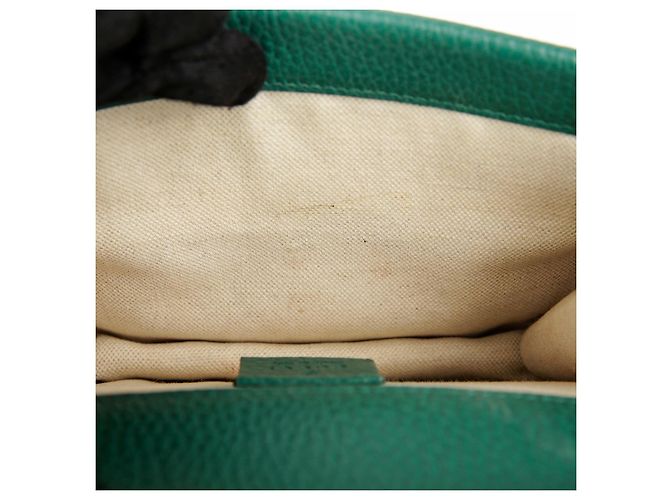 Gucci Borsa a tracolla Mini Dionysus in pelle Emerald - vista 15