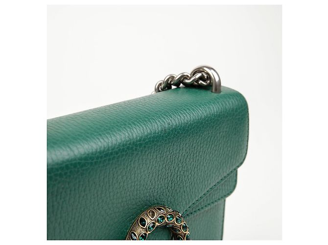 Gucci Borsa a tracolla Mini Dionysus in pelle Emerald - vista 4