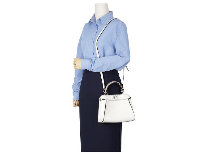 Fendi Peekaboo Mini Tote Schultertasche - Ansicht 14