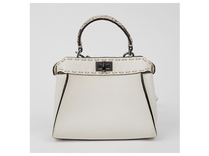 Fendi Peekaboo Mini Tote Schultertasche - Ansicht 4
