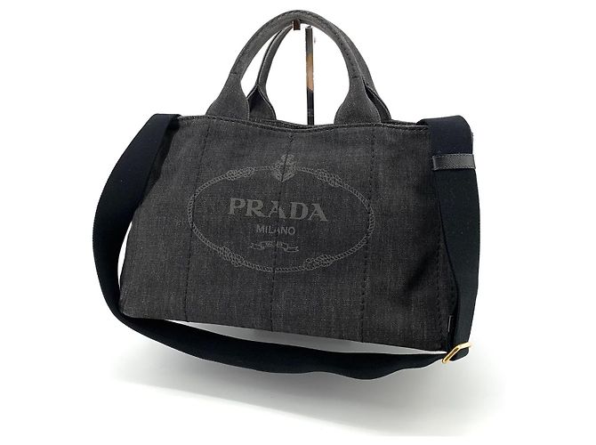 Prada Borsa Tote e a Tracolla Denim Kanafa - vista 2