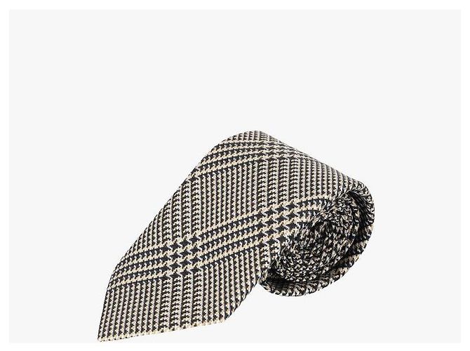 Tom Ford Check Pattern Silk Tie - view 2