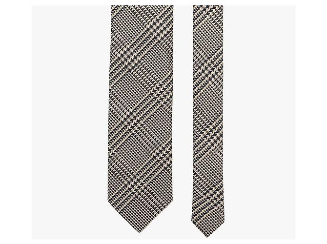 Tom Ford Check Pattern Silk Tie - view 7