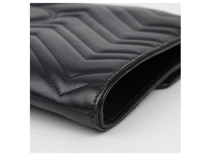 Gucci Clutch GG Marmont Matelassé Black - vista 14