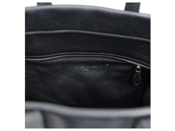 Balenciaga Cabas Large Tote Bag Black - vista 16
